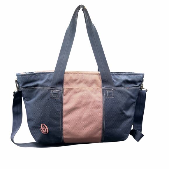 Timbuk2 Blue Pink Nylon Travel Tote Bag with Shoulder Strap - Picture 3 of 13